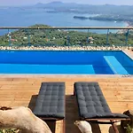 House Teigan Of Villa Intaba Breath Taking Sea Views Corfiot Riviera Corfu Island Greece With Pool Close To Ipsos Beach
