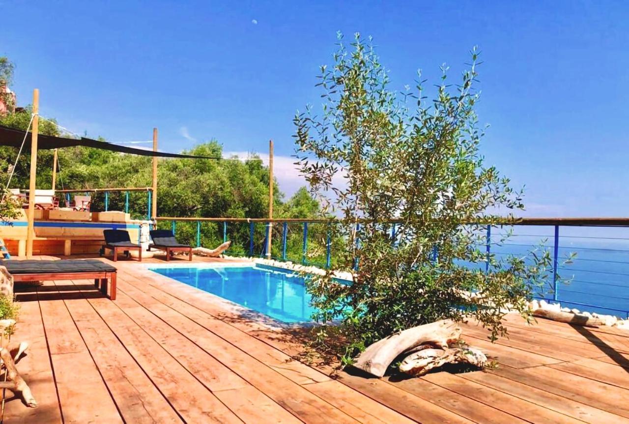 House Teigan Of Intaba Breath Taking Sea Views Corfiot Riviera Corfu Island Greece With Pool Close To Ipsos Dom wakacyjny *