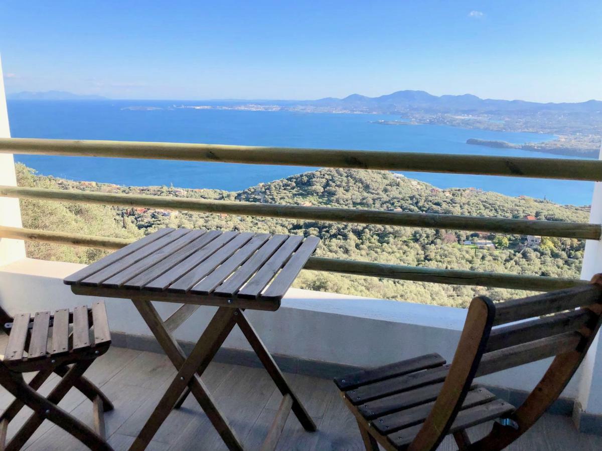 House Teigan Of Intaba Breath Taking Sea Views Corfiot Riviera Corfu Island Greece With Pool Close To Ipsos Dom wakacyjny Pyrgi (Corfu)