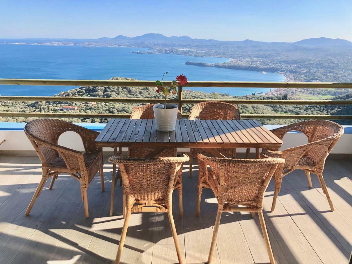 Dom wakacyjny House Teigan Of Intaba Breath Taking Sea Views Corfiot Riviera Corfu Island Greece With Pool Close To Ipsos
