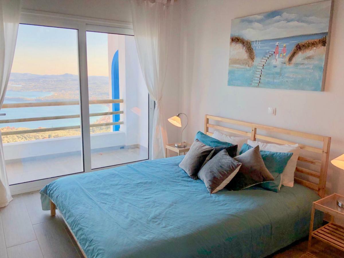 House Teigan Of Intaba Breath Taking Sea Views Corfiot Riviera Corfu Island Greece With Pool Close To Ipsos Pyrgi (Corfu)