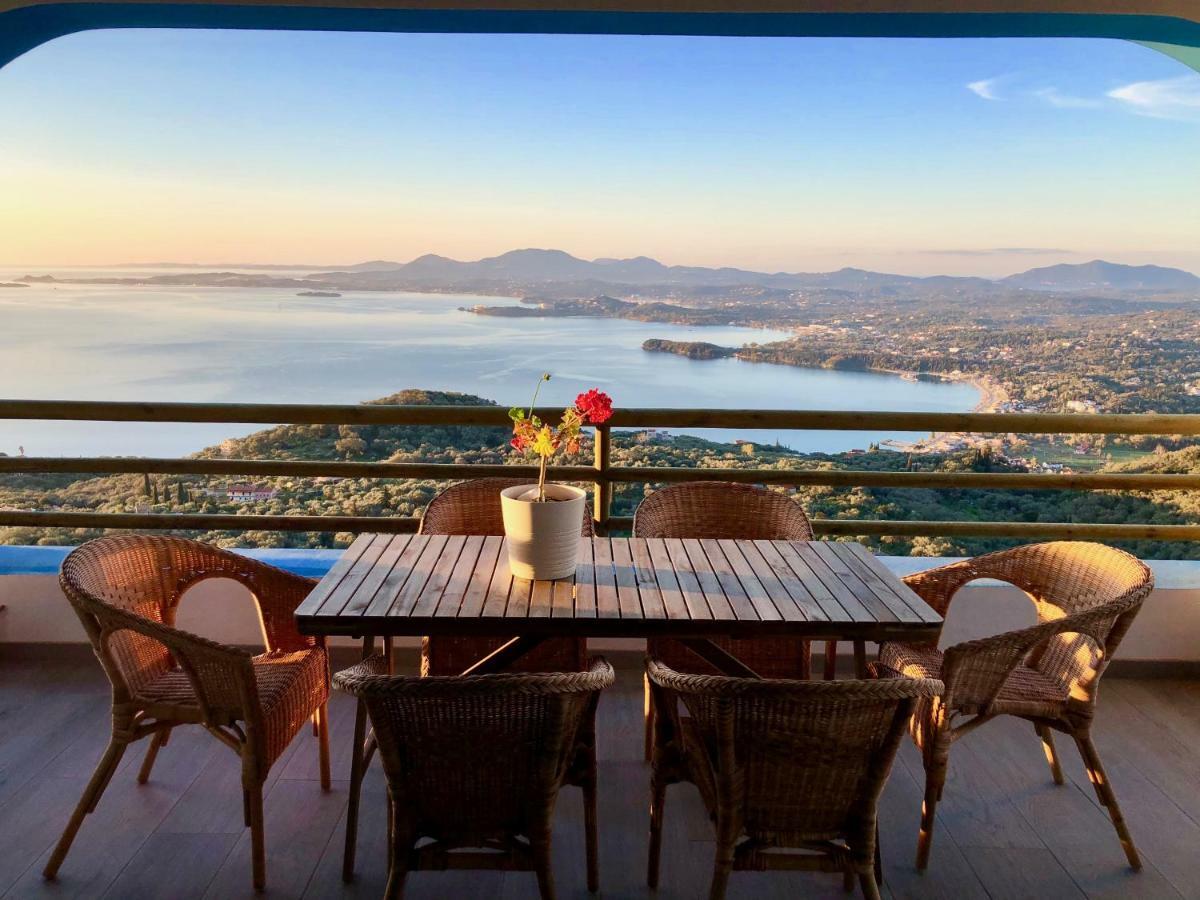 House Teigan Of Intaba Breath Taking Sea Views Corfiot Riviera Corfu Island Greece With Pool Close To Ipsos * Pyrgi (Corfu)