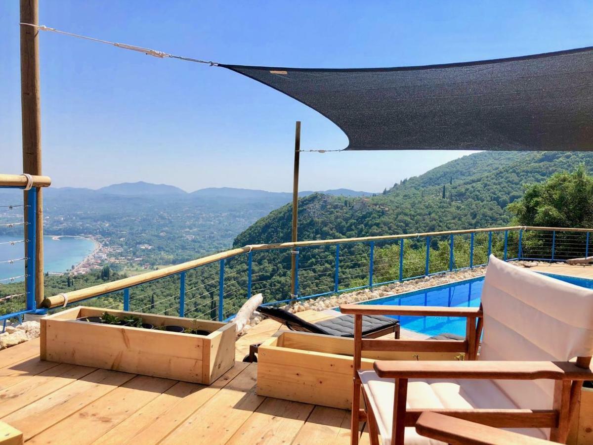 Dom wakacyjny House Teigan Of Intaba Breath Taking Sea Views Corfiot Riviera Corfu Island Greece With Pool Close To Ipsos Pyrgi (Corfu)